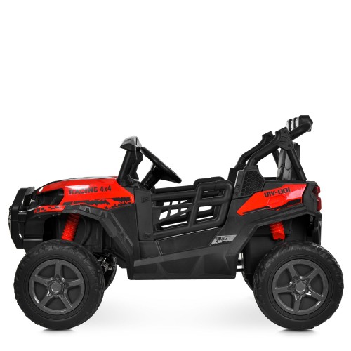 Дитячий електромобіль джип M 6368EBLR-3(24V), червоний