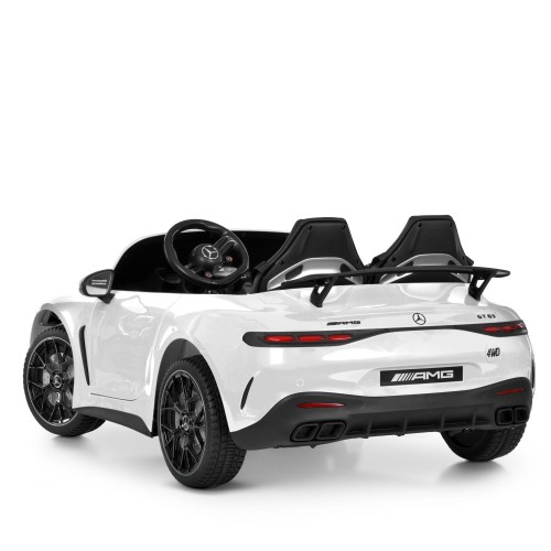 Машина дитяча M 6313(MP4)EBLR-1(24V), бiла