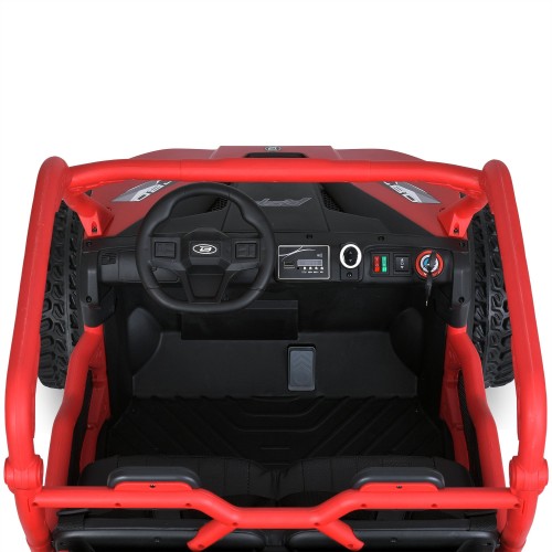 Дитячий електромобіль джип M 6014EBLR-3(24V), червоний