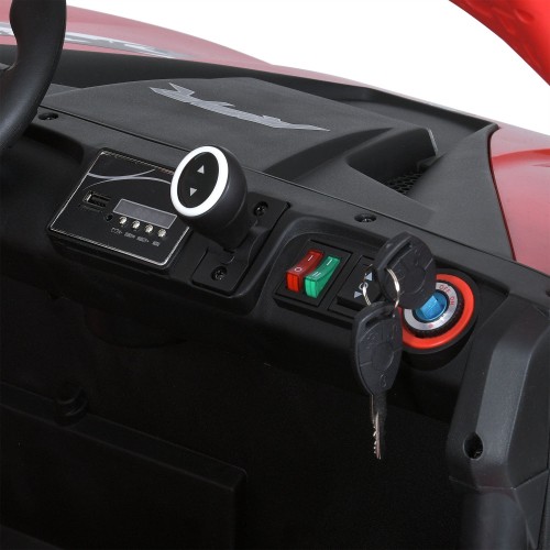 Дитячий електромобіль джип M 6014EBLR-3(24V), червоний