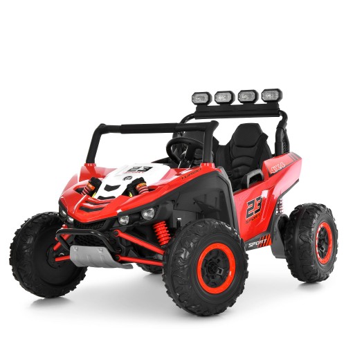 Детский электромобиль джип M 6373EBLR-3(24V), красный