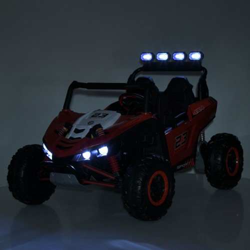 Детский электромобиль джип M 6373EBLR-3(24V), красный