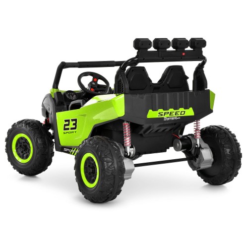 Детский электромобиль джип M 6373EBLR-5(24V), зеленый