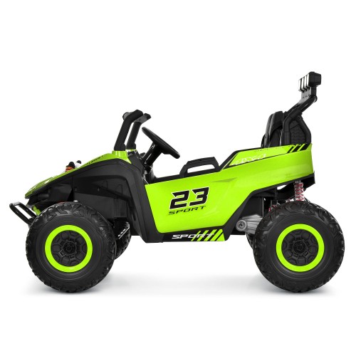 Детский электромобиль джип M 6373EBLR-5(24V), зеленый