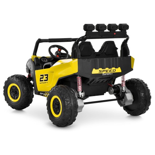 Детский электромобиль джип M 6373EBLR-6(24V), желтый