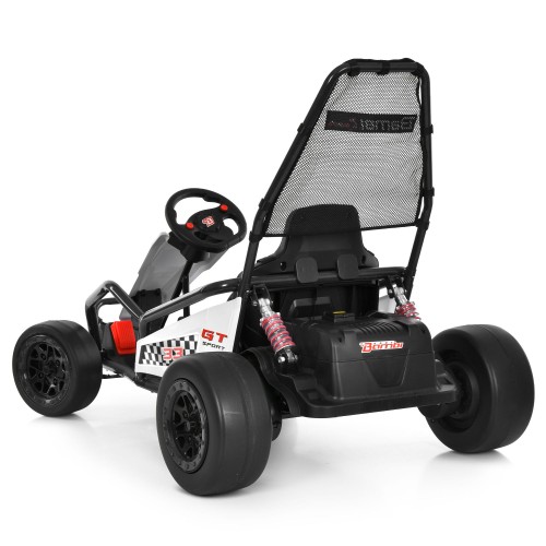 Детский карт M 6374EL-1(24V), белый