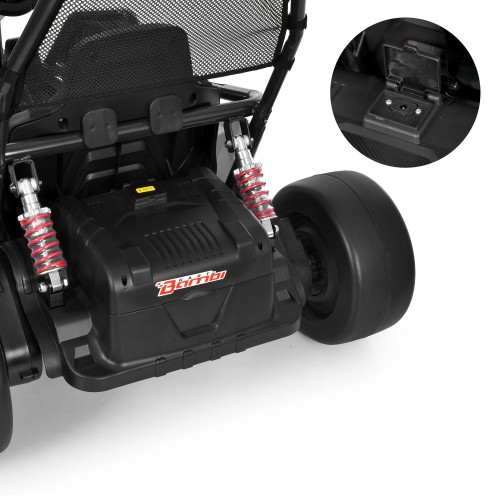 Детский карт M 6374EL-1(24V), белый