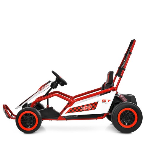 Детский карт M 6374EL-3(24V), красный