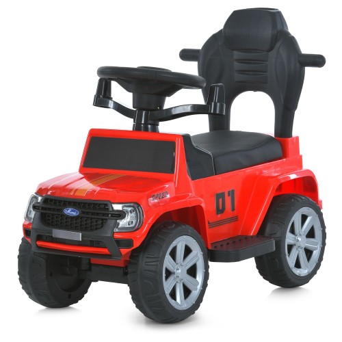 Каталка-толокар дитяча M 5804EL-3, червона