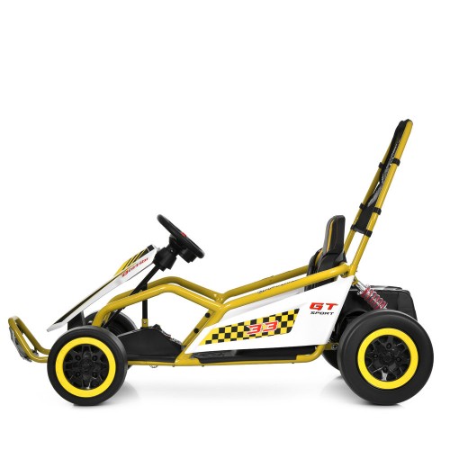 Детский карт M 6374EL-6(24V), желтый