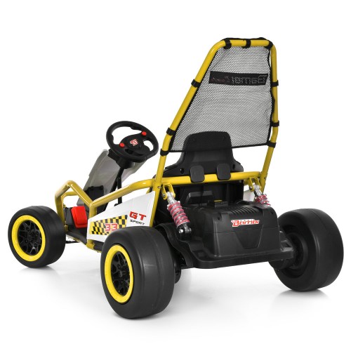 Детский карт M 6374EL-6(24V), желтый