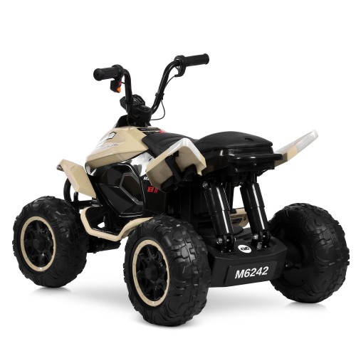 Детский квадроцикл M 6242EL-13(24V), бежевый