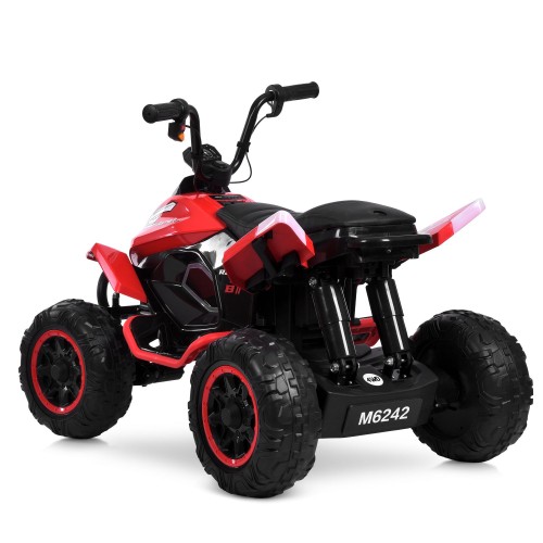Детский квадроцикл M 6242EL-3(24V), красный