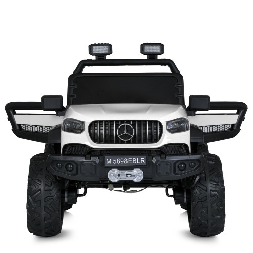 Дитячий електромобіль джип M 5898EBLR-1, бiлий