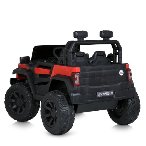 Дитячий електромобіль джип M 5898EBLR-3, червоний