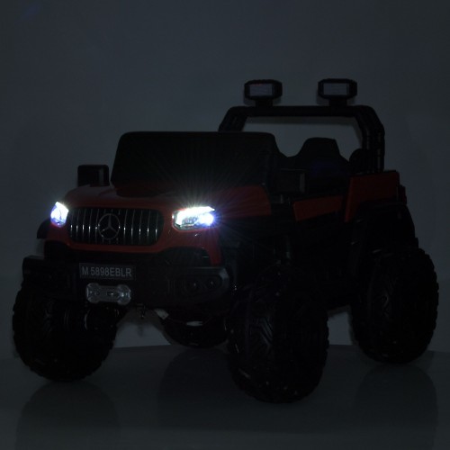 Дитячий електромобіль джип M 5898EBLR-4, синiй