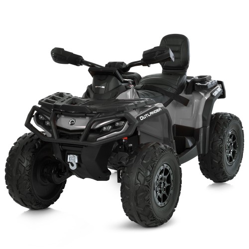 Дитячий квадроцикл M 6080EL-11(24V), сiрий