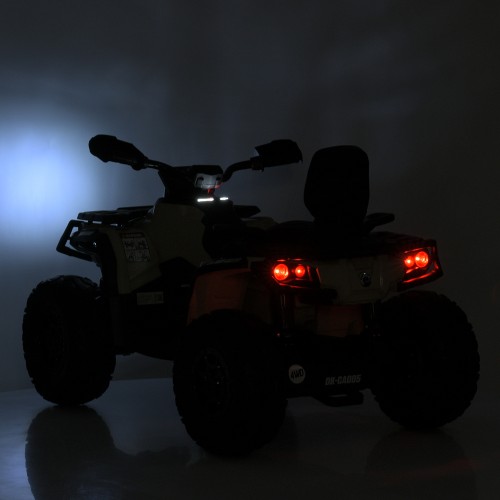 Дитячий квадроцикл M 6080EL-11(24V), сiрий