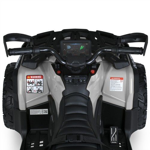 Дитячий квадроцикл M 6080EL-11(24V), сiрий