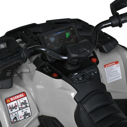 Дитячий квадроцикл M 6080EL-11(24V), сiрий