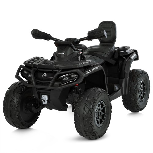 Дитячий квадроцикл M 6080EL-2(24V), чорний