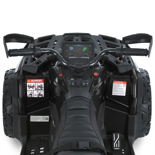 Дитячий квадроцикл M 6080EL-2(24V), чорний
