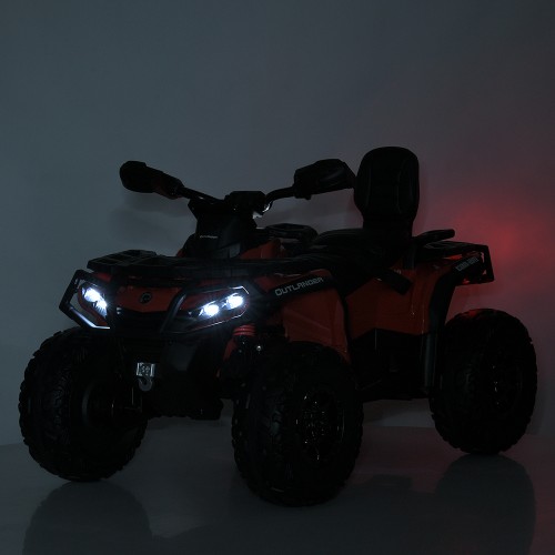 Дитячий квадроцикл M 6080EL-3(24V), червоний