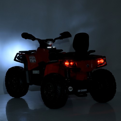 Дитячий квадроцикл M 6080EL-3(24V), червоний