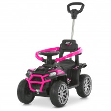 Дитячий квадроцикл M 6300EBLR-8, рожевий