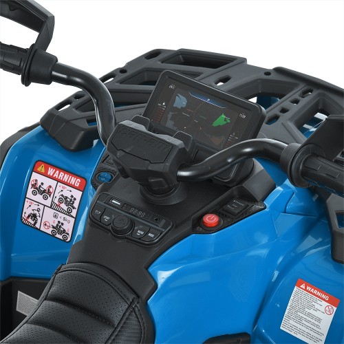 Дитячий квадроцикл M 6080EL-4(24V), синiй