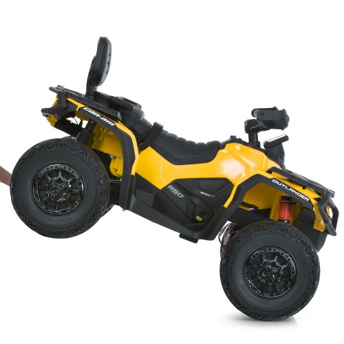 Дитячий квадроцикл M 6080EL-6(24V), жовтий