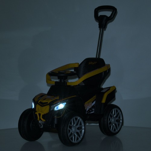 Детский квадроцикл M 6126EBLR-6, желтый