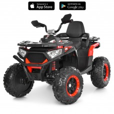 Детский квадроцикл M 6351EBLR-3, красный