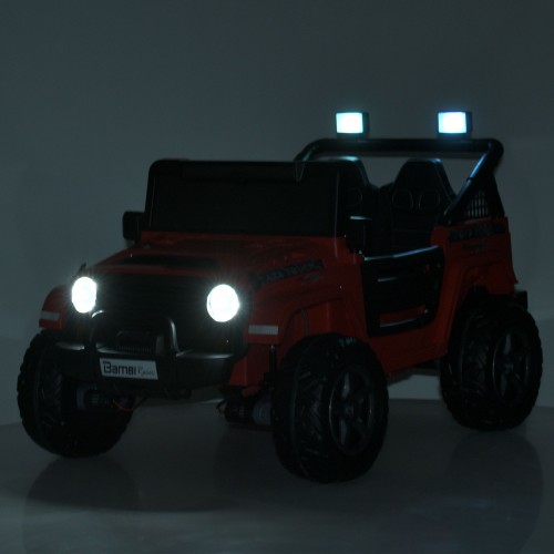 Дитячий електромобіль джип M 6287EBLR-3(24V), червоний