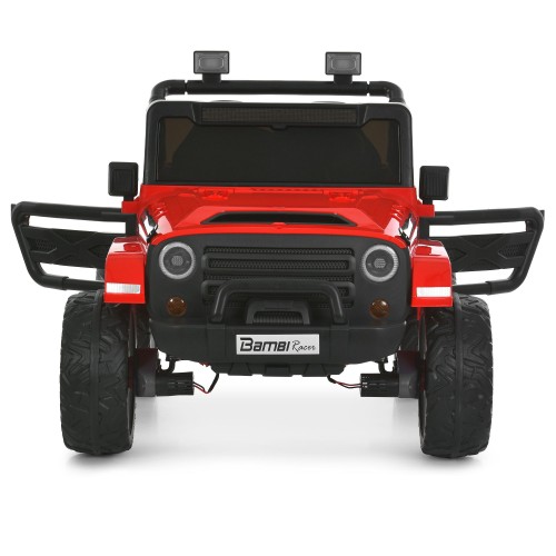 Дитячий електромобіль джип M 6287EBLR-3(24V), червоний