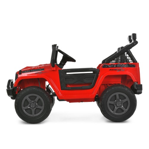 Дитячий електромобіль джип M 6287EBLR-3(24V), червоний