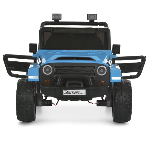 Дитячий електромобіль джип M 6287EBLR-4(24V), синiй