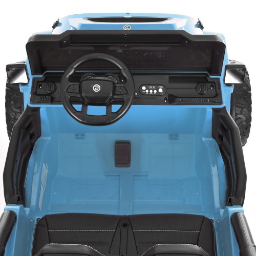 Дитячий електромобіль джип M 6287EBLR-4(24V), синiй