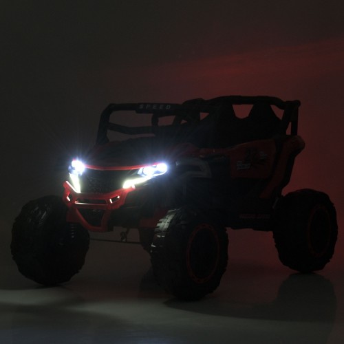 Детский электромобиль джип M 6141EBLR-3, красный