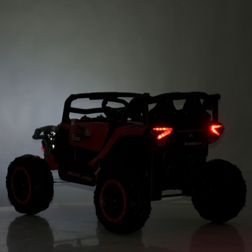 Детский электромобиль джип M 6141EBLR-3, красный