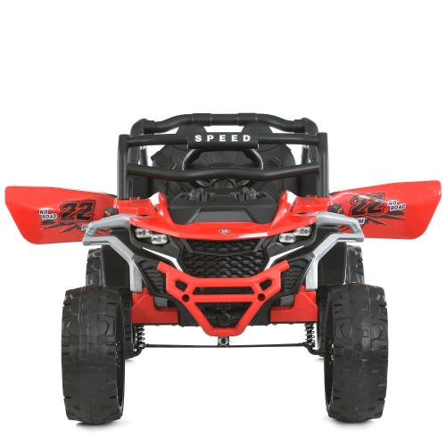 Детский электромобиль джип M 6141EBLR-3, красный