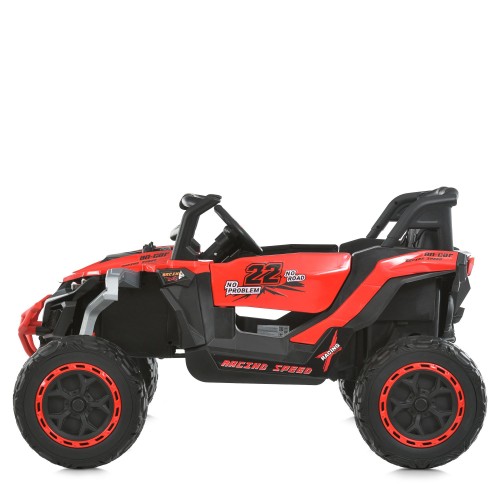 Детский электромобиль джип M 6141EBLR-3, красный