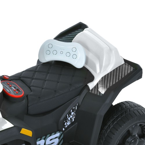 Дитячий квадроцикл M 6237EBLR-1, білий