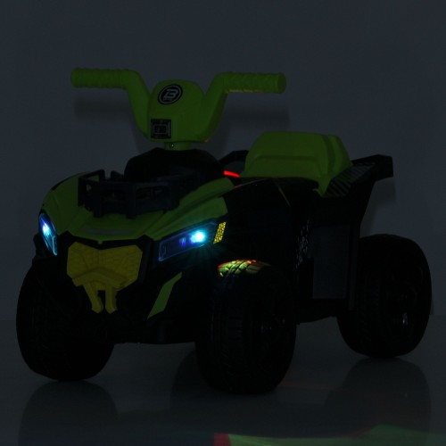 Дитячий квадроцикл M 6237EBLR-1, білий