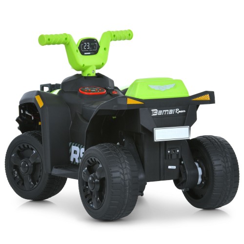Детский квадроцикл M 6237EBLR-5, зеленый