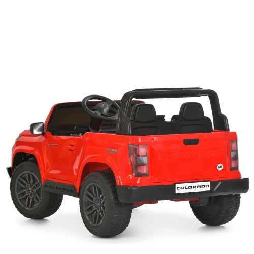 Дитячий електромобіль джип M 6290EBLR-3(24V), червоний
