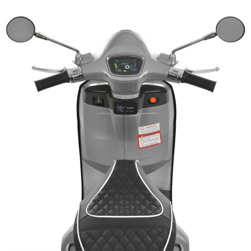 Мотоцикл дитячий M 6288EL-11-2, сіро-чорний