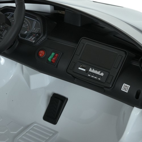 Машина дитяча M 6026EBLR-1(24V), бiла