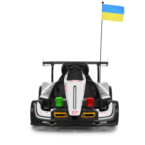 Детский карт M 6322EBLR-1, белый