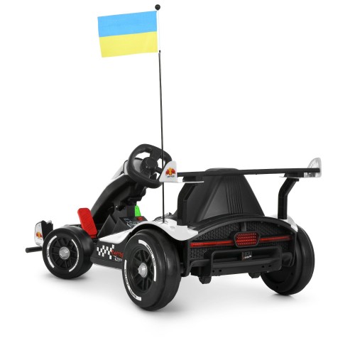 Детский карт M 6322EBLR-1, белый